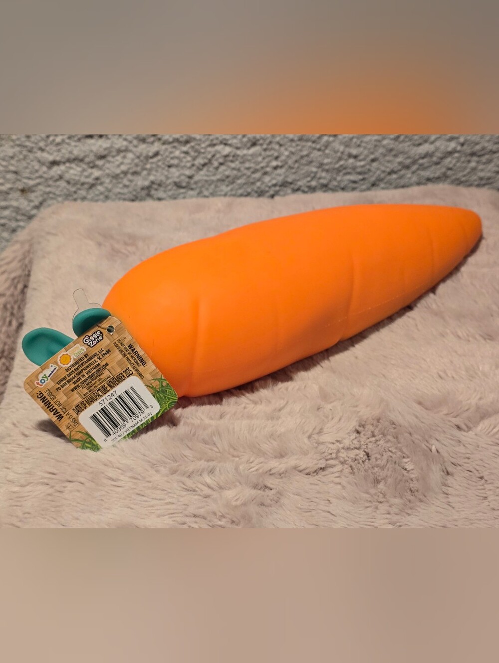 Viral Sunny Days Farmers Market Carrot Squeezy Jumbo NWT
